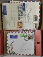 Letters And Postcards To Belgium + Airmail Kinshasa, To Suisse, +80 Pieces, Vf/f/to Be Checked - Sonstige & Ohne Zuordnung