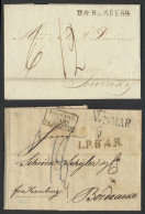 1715/1862 Samenstelling 9 Voorlopers Uit Hamburg, Wisman, Villingen, Dusseldorf, Stuttgart, Etc., Zm - Other & Unclassified