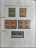 **/* 1920/1939, Mooi Gedocumenteerde Verzameling In Ordner Met Diverse Betere Zegels O.a. Mi N° 237/39** Met Certificaat - Andere & Zonder Classificatie