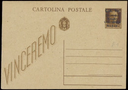 1937/1944 Böhmen Und Mähren Etc., Mooie Verzameling Postwaardestukken Ongebruikt W.o. Mi. K 1, P 9 1940, DP 1, Serbien P - Occupation 1938-45