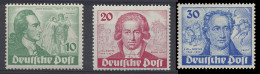 ** N° 61/63 Goethe, Zm (Mi. €320) - Other & Unclassified