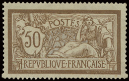 ** N° 120 Type Merson - 50c. Brun Et Gris, Zm (Yv. €500) - Autres & Non Classés