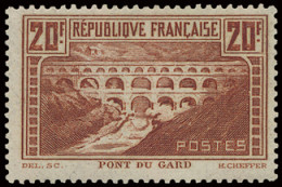 * N° 262 20fr. Pont Du Gard, Zm (Yv. €325) - Andere & Zonder Classificatie