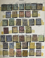 **/*/0 1876/1968 Zeer Goed Gevulde Verzameling In Album Met Veel Beter Materiaal W.o. Bordeaux 1923 *, Strasbourg Zegels - Colecciones Completas