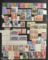 ** Tussen 1940 En 1983, Kleine Stockrestant Met Volledige Reeksen, W.o. Veel Schilderijen, Personaliteiten, Boekjes, Pre - Collections