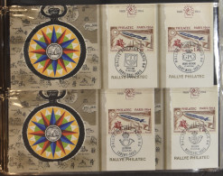 FDC Uitgebreide Verzameling In 7 Albums Met O.a. 1964 Philatex (10x) Met Ook Wat Speciale Bladen, Zm - Collections