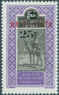 ALTO VOLTA – UPPER VOLTA – BURKINA FASO, SOPRASTAMPATO, 1924, NUOVO (MLH*) Mi:BF 24, Sn:BF 34, Yt:BF 34 - Ongebruikt