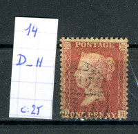 Grande-Bretagne    N° 14  D - H - Used Stamps