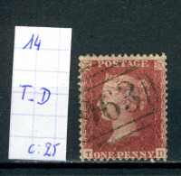 Grande-Bretagne    N° 14  T - D - Used Stamps