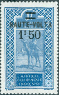 ALTO VOLTA – UPPER VOLTA – BURKINA FASO, SOPRASTAMPATO, 1927, NUOVO (MLH*) Mi:BF 39, Sn:BF 39, Yt:BF 37 - Unused Stamps