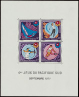 ** BL 2 1971 - 4ème Jeux Du Pacifique Sud, Vf (Yv. €250) - Other & Unclassified