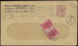 1917 N° 141 (Yv.), Engeland, Brief Van London, Dd. 3 Juli 1917, Gefrankeerd Met 1 ½ P Terwijl Het Eigenlijk Port 2 1/2p. - Autres & Non Classés