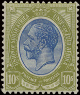 * N° 6/13 George V 1913/20, 8 Waarden Van De Reeks Waarbij 5 En 10 Shilling, Zm (Yv. €590) - Other & Unclassified