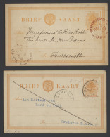 1887/1903 Samenstelling Van 7 Postwaardestukken W.o. 3 Gebruikt In Gemengde Kwaliteit, Zm/m/ntz - Autres & Non Classés