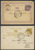 1885/1904 Accumulation Of 38 Postal Stationery Items (used/mint), In Mixed Quality, Vf/f/to Be Checked - Ceylan (...-1947)