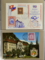 PWST/FDC 1961/2003 Album Vol Met FDC's, Maximumkaarten En Postwaardestukken, Mooi Thema, Zm - Other & Unclassified