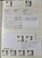 **/0 1995/2003 Automaatzegels, Zeer Uitgebreide Verzameling In Dik Insteekboek, Postfris, Gestempeld En Op Brief, Zelden - Other & Unclassified