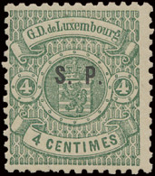 ** Service N° 33 Wapenschild 4c. Groen, Zm (Yv. €200) - Other & Unclassified