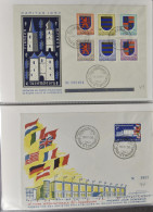 FDC 1957/1971 Verzameling '86 FDC's In Album, Zm - Autres & Non Classés