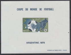 ** Bloc Spécial 10a (Yv.) 1978 - WK Voetbal Argentina, Zm (Yv. €500) - Other & Unclassified