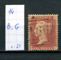 Grande-Bretagne    N° 14  B - G - Used Stamps