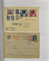 1936/1953 Prachtige Verzameling In Album Met Goede Zegels, Blokken En Veel Poststukken, Zm/m - Other & Unclassified