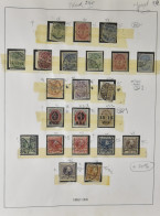 */0 1882/1965 Verzameling In Lindner Album Met Betere Zegels, W.o. Postkantoor 5kr. (3x), Hoge Waarden Christian *, Opdr - Other & Unclassified
