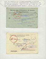 1914/1918 Krijgsgevangenenpost 1° Wereldoorlog, Verzameling Van 24 Brieven In Album, Zm/m - Other & Unclassified