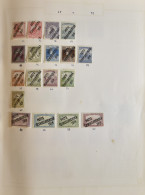 **/*/0 Verzameling In Albums Vanaf 1918 En Verzameling FDC's, (9 Albums) Zm/ntz - Other & Unclassified