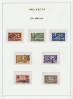 1923/1988 Luchtpost Verzameling Op Davo Bladen, Volledige Reeksen Gestempeld, Zm/m (CWI €900) - Autres & Non Classés