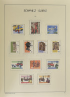 1986/2000 Verzameling In Leuchtturm Album Met Verzoekafstempelingen, Tevens Dienstzegels Vanaf 1948, Zm - Andere & Zonder Classificatie