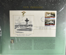 FDC Luchtvaart : Vliegtuigen, History Of Aviation FDC Collection, In Speciaal Album, Zm/m - Otros & Sin Clasificación