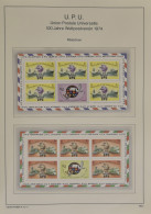 ** UPU, Verzameling In 2 Klembanden Met O.a. België 1952 **, Overigens Meest 1974, Zm - Poste