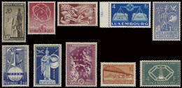 ** 1949/1985 Verzameling Meelopers In Leuchtturm Klemband, W.o. ERP, Europese Unie, Nato, Enz., Zm - Autres & Non Classés