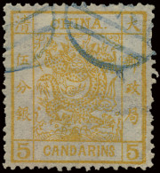 N°3-I '1878, 5 Ca Orange', Vf (Mi € 420) - Andere & Zonder Classificatie