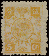 * N° 11a 1894 - Dowager 5 Ca Dull Orange, Vf (Mi. € 400) - Other & Unclassified