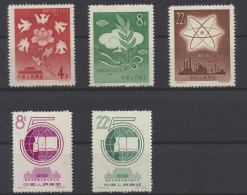 (*) N° 392/94 And 398/699 '1958 Disarmament And Students Union' No Gum With Hinge, Vf (Mi € 200) - Other & Unclassified
