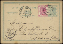 1894/1910 Accumulation Of 20 Postal Stationery Items Used And Mint Including One From Foo Chow Foo In 1897 To Netherland - Andere & Zonder Classificatie