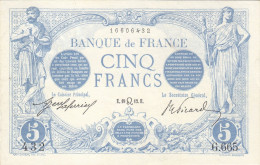 Splendide Billet 5 F Bleu Du 19-7-1912 FAY 02.07 Alph. G.665 - SPL - 5 F 1912-1917 ''Bleu''