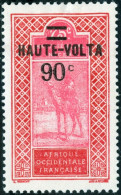 ALTO VOLTA – UPPER VOLTA – BURKINA FASO, SOPRASTAMPATO, 1927, NUOVO (MLH*) Mi:BF 37, Sn:BF 37, Yt:BF 35 - Ongebruikt