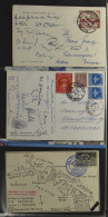 Vanaf 1956, Verzameling Poststukken Met Veel Expeditiestukken W.o.met Handtekeningen En Vingerafdrukken, Ook FDC's (1 Al - Nepal