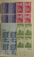 ** 1940/1970 Verzameling Corner Plate Blocks In 3 Insteekboeken, Zm - Andere & Zonder Classificatie