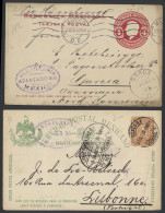 1887/1911 Samenstelling Van 87 Postwaardestukken Merendeel Ongebruikt (enkele Dubbel), Ook Enkele Mooie Bestemmingen Waa - Mexique