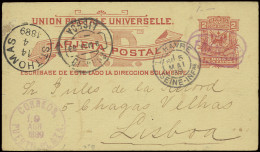 1883/1903 Samenstelling Van 163 Postwaardestukken (merendeel Ongebruikt) Uit Diverse Landen Honduras (13x), Venezuela (4 - Autres - Amérique