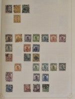 */0 Wereldverzameling A-Z In 3 Oude Albums 1849/1950, Met O.a. China, België, USA, M/ntz (Hoge Cataloguswaarde) - Sammlungen (im Alben)