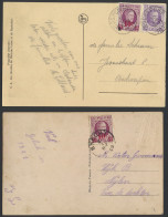 Samenstelling Poststukken (19 Items), Voornamelijk België, Doch Ook Buitenlandse W.o. Ceylon, Frankrijk, Zm/m/ntz - Collections (sans Albums)
