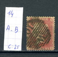 Grande-Bretagne    N° 14  A - B - Used Stamps