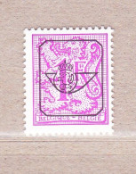 1980 Nr PRE800P4 ** Postfris,Heraldieke Leeuw.1fr. - Sobreimpresos 1951-80 (Chifras Sobre El Leon)