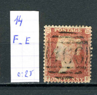 Grande-Bretagne    N° 14  F - E - Used Stamps