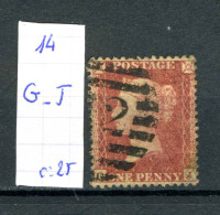 Grande-Bretagne    N° 14  G - J - Gebraucht